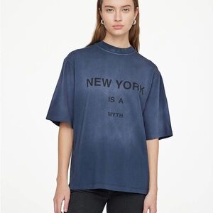 ANINE BING NEW YORK IS A MYTH TEE